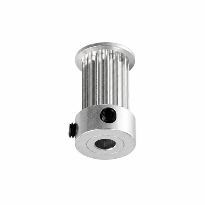 HTD 3M 16 Teeth Double Flange Timing Pulley with Hub